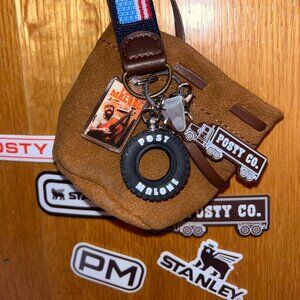 Stanley Post Malone Keychain and Sticker set